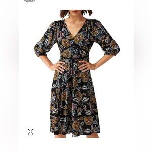 NEW ba&sh Vienne Dress Black 1H22VIEN Size Small NWT